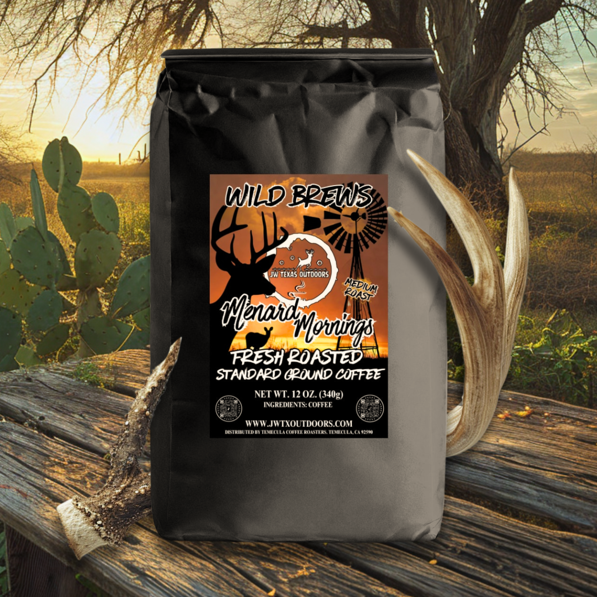 Menard Mornings - Breakfast Blend – JW Texas Outdoors - Wild Brews