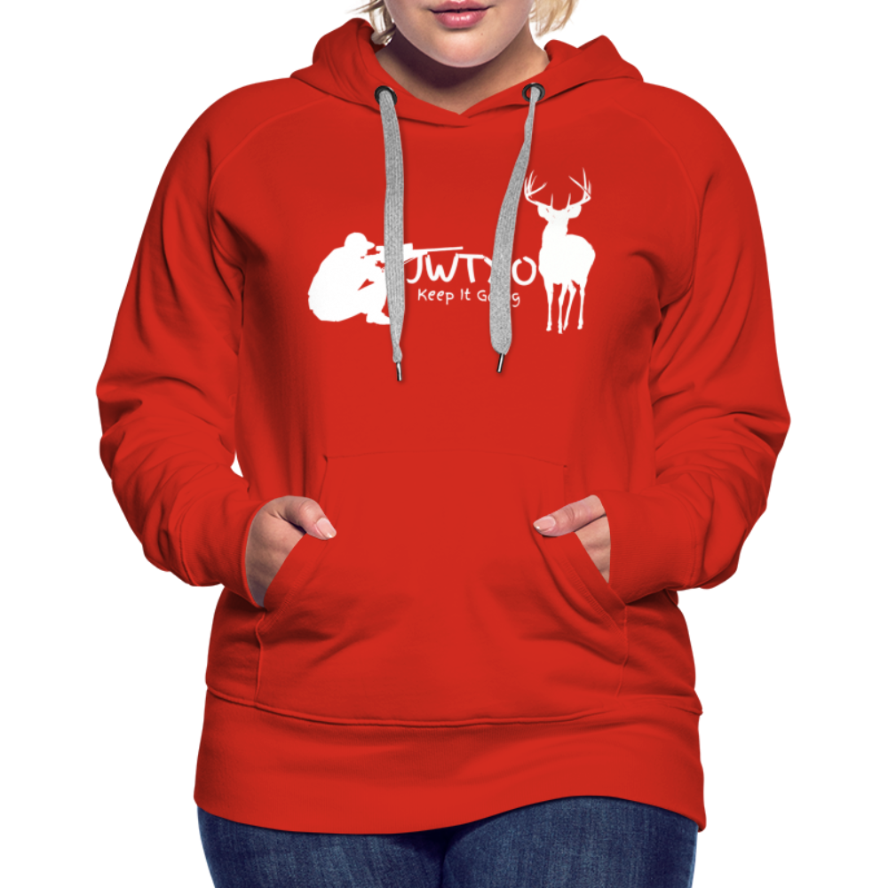 JWTXO Woman's Hoodie - red