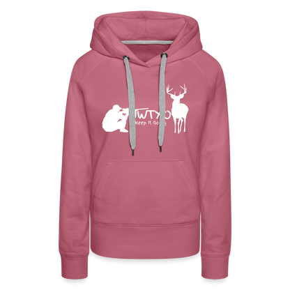 JWTXO Woman's Hoodie - mauve