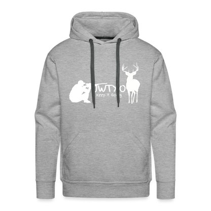 JWTXO Men's Hoodie - heather grey