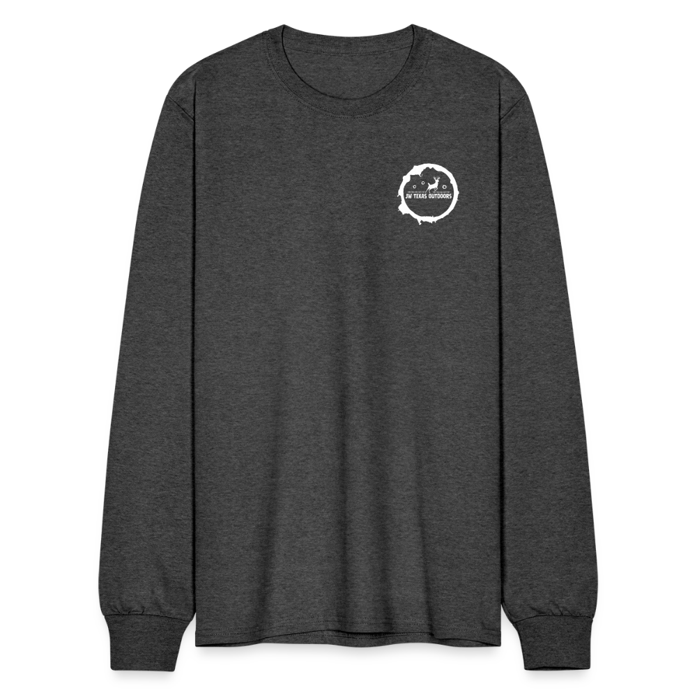 Men's Lightweight Long Sleeve T-Shirt - heather black