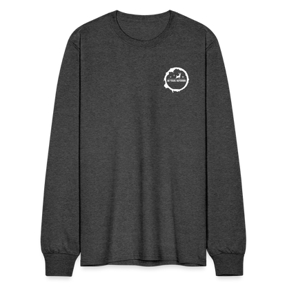 Men's Lightweight Long Sleeve T-Shirt - heather black