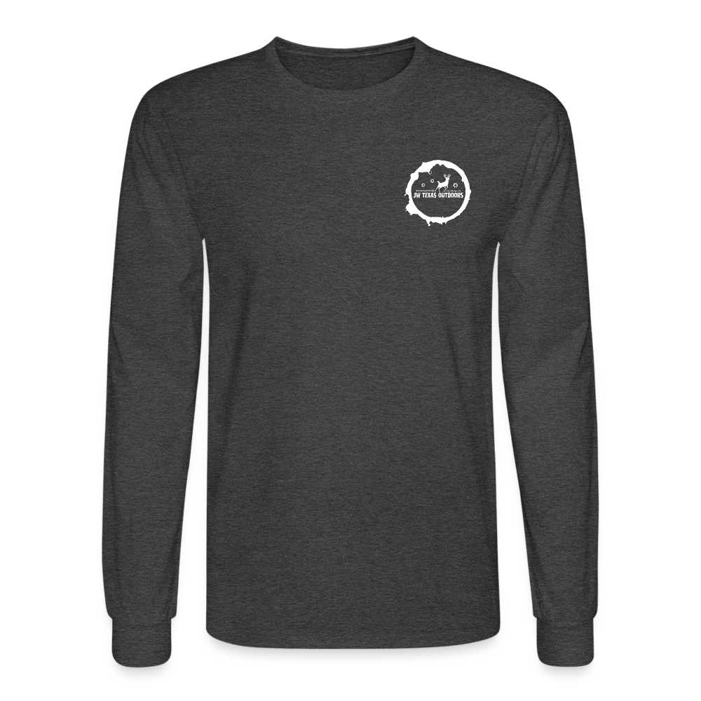 Men's Lightweight Long Sleeve T-Shirt - heather black