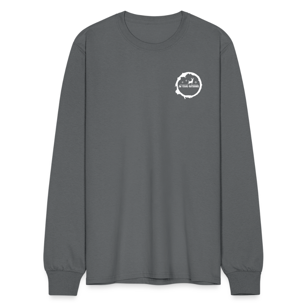 Men's Lightweight Long Sleeve T-Shirt - charcoal