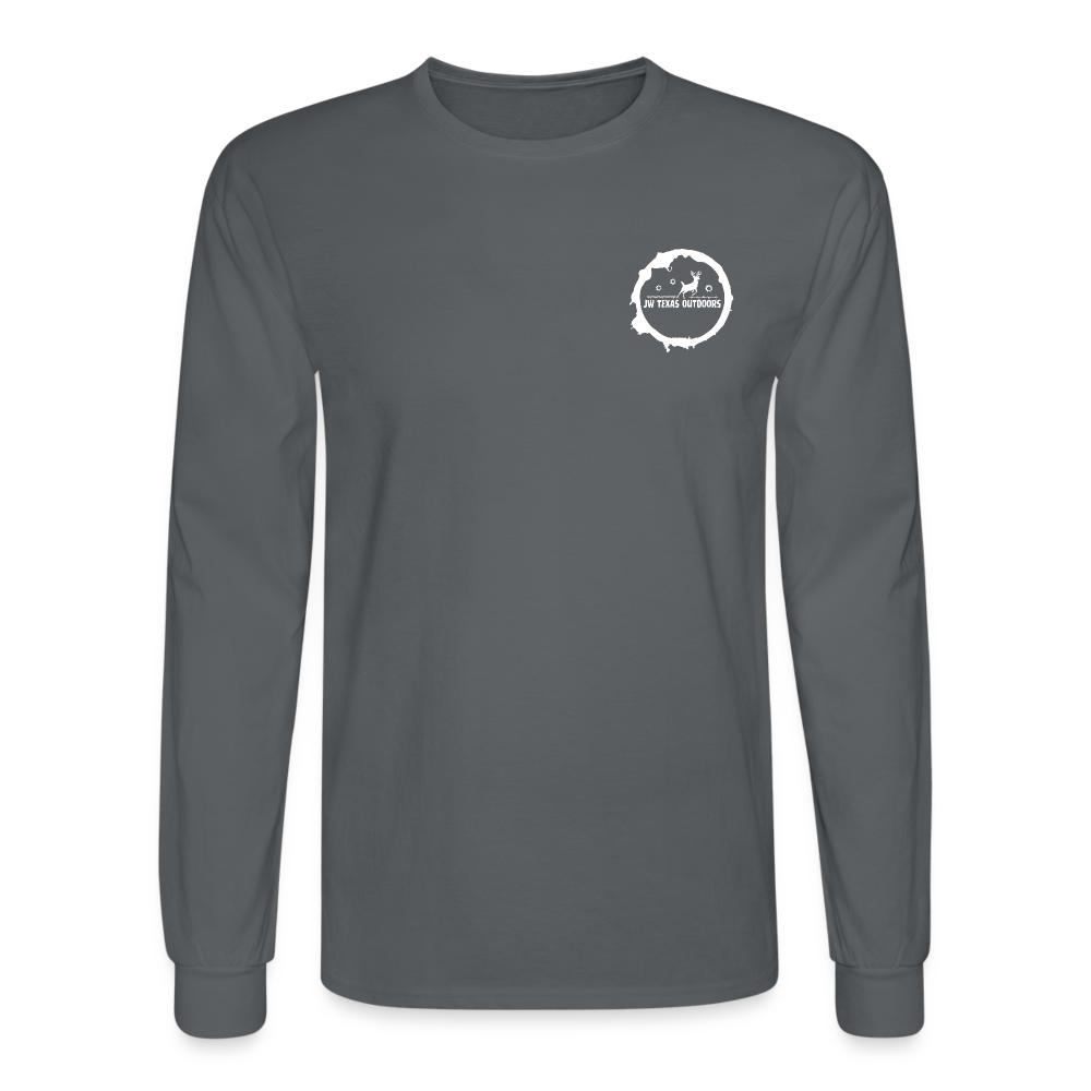 Men's Lightweight Long Sleeve T-Shirt - charcoal