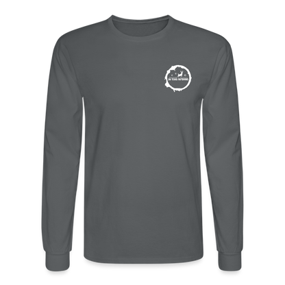 Men's Lightweight Long Sleeve T-Shirt - charcoal