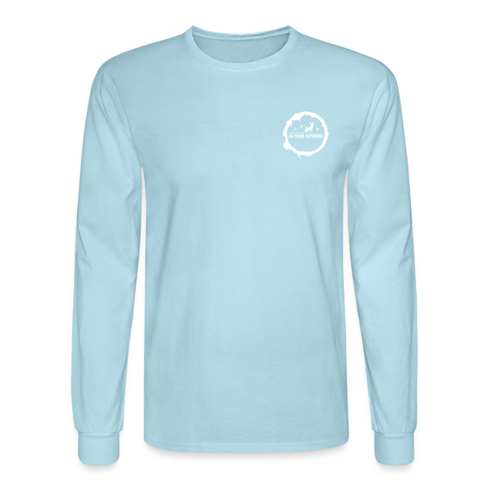 Men's Lightweight Long Sleeve T-Shirt - powder blue