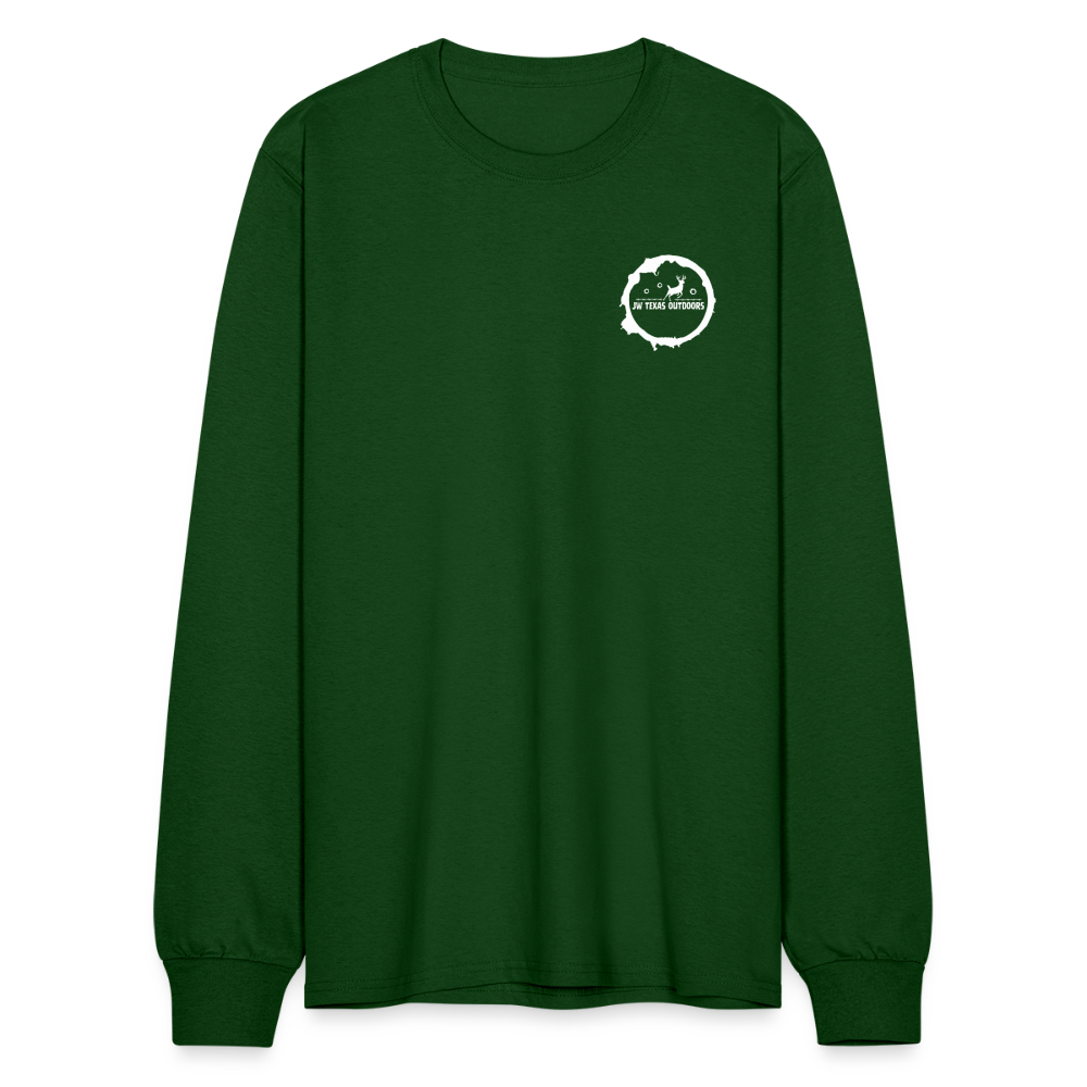 Men's Lightweight Long Sleeve T-Shirt - forest green