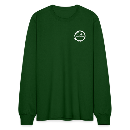 Men's Lightweight Long Sleeve T-Shirt - forest green