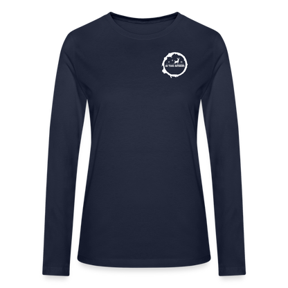 Women's Long Sleeve T-Shirt - navy